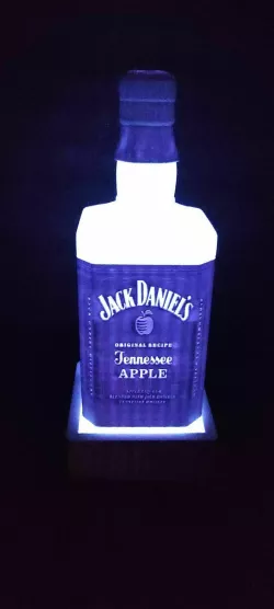 jack daniel's apple lithophanie lamp