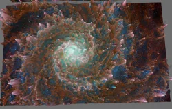 James Webb phantom galaxy picture 3D software analysis