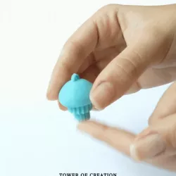 JELLYFISH FIDGET TOY - KEYCHAIN - PRINT IN PLACE - NO SUPPORTS
