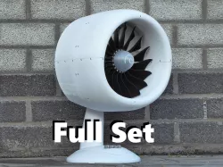 Jet Turbine Table Fan, Full