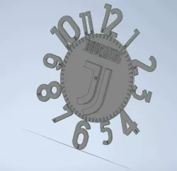 Juventus FC wall clock