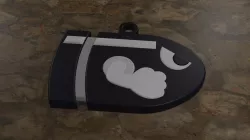 Key ring Mario World - Bullet Bill
