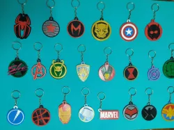 key rings - the avengers