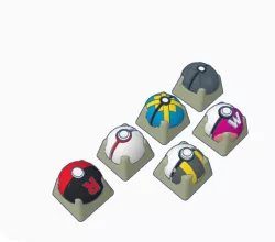 keycaps pokeball cherry mx
