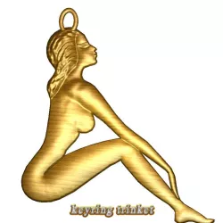 keychain  keyring trinket neck pendant key-keeper n-18A 3d-print and cnc
