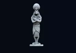 Khonshu Moon Knight statue stl
