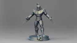 Killer Instinct Fulgore Fan Art 3d Print Figure 3D print model