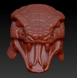 King Snake Head Origins Classics Masters of the universe
