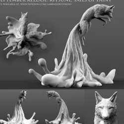 Kitsune, Tails of Paint
