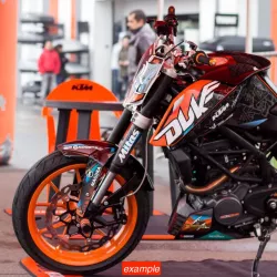 KTM/Duke 200 (2011-15) MX Mask holder