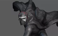KYLO REN STARWARS RISE OF SKYWALKER PRINTABLE STATUE
