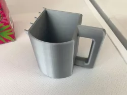 Laundry powder detergent cup