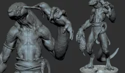 Lizardman Alterantive Pose