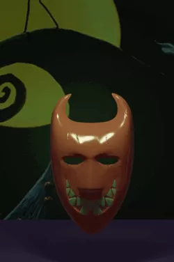 LOCK HALLOWEEN MASK