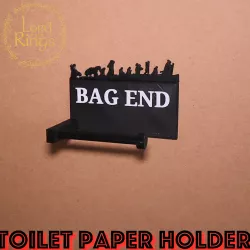 lord of the rings Bag End To toilet paper holder home decor Hobbit lotr