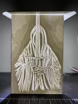 LOTR Ring wraith Lithoframe