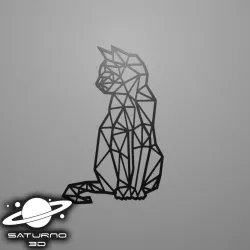 Low poly cat