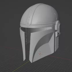 Mandalorian helmet