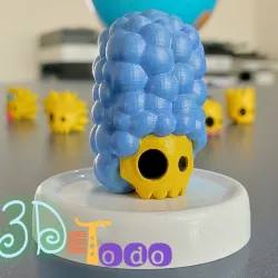 MARGE SIMPSON PUMPKIN