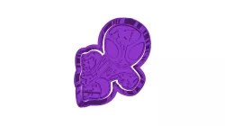 Marvel avengers hero (13)  cutter and stamp, cookie cutter, form stamp, cookie cutter, form