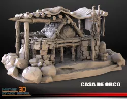 MEDIEVAL HOUSE STL