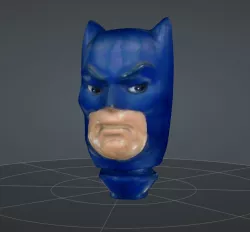 Mego Stlye 12 Inch Magnetic Batman Head