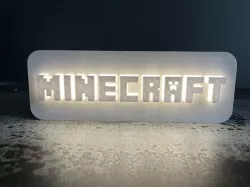 MINECRAFT Logo Lamp