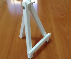 mini caballete, easel