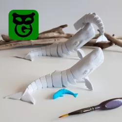 Moby Dick (Sperm Whale) Flexi