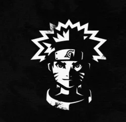 Naruto silhouette lamp