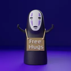 No Face (free hugs) -  cute