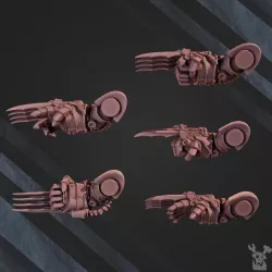 Nocturnal Lightning Claws Set x5