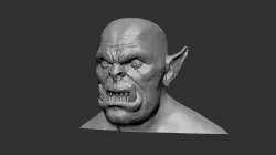 Orc bust