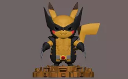 Pikachu wolverine