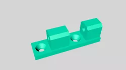 Plastic hinge
