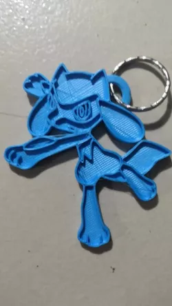 pokemon riolu keychain