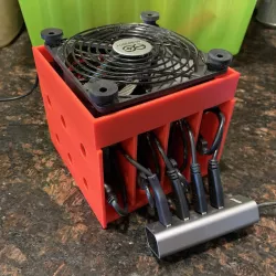 Portable hdd holder