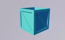 Pot cover imitating transport box