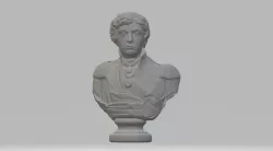 Prime Minister Bust 3D Model 3D print model