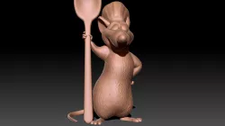 Rat 3D model