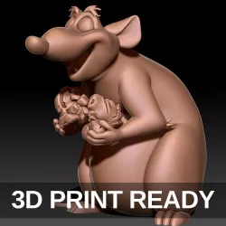Rat 3D model