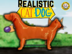 Realistic CatDog