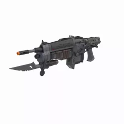 Retro Lancer - Gears of War - Printable 3d model - STL files
