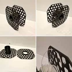 Reusable filament spool