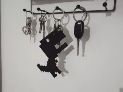 Rex Support Key Ring