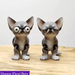 Richard the Chihuahua - articulated toy dog