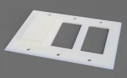 Rocker Switch Cover 3 switch 1 covered.