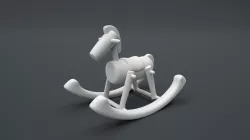 Rocking Horse Table Toy