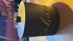 Rolling tobacco tin