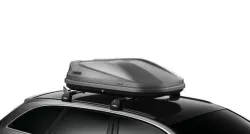 Rooftop Cargo Boxes. Car roof rack with cargo box Touring